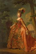 Alexander Roslin Portrait of Grand Duchess Maria Fiodorovna oil painting
